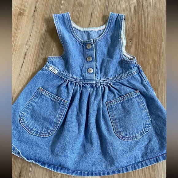 Vintage Lee Overall Dress - Picture 1 of 5